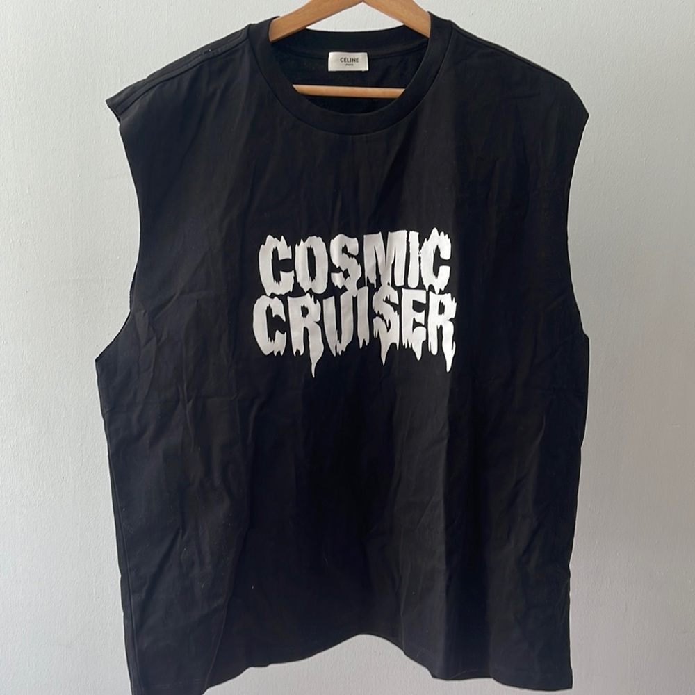 Celine Vest Top Sleeveless T shirt